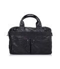 Сумка зі шкіри "черокі" для ноутбука чорна TARWA GA-7122-3md фото, картинка, изображение
