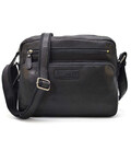 Багатофункціональна сумка крос-боді, колір чорний, HILL BURRY HB3162 фото, картинка, изображение