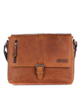 Оригінальна чоловіча сумка крос-боді, колір рудий, HILL BURRY фото, картинка, изображение
