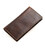 Візитниця кардхолдер зі шкіри темно-коричневий John McDee R-8119Q картинка, зображення, фото