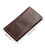 Візитниця кардхолдер зі шкіри темно-коричневий John McDee R-8119Q картинка, зображення, фото