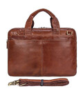 Шкіряна сумка чоловіча для документів і ноутбук 7092-2В від John McDee картинка, зображення, фото