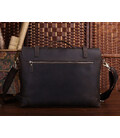 Чоловік шкіряний портфель, сумка, ретро-стиль, матова темна 7082R-1 фото, картинка, изображение