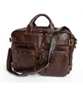 Чоловіча сумка рюкзак трансформер шкіряна, модель 7026R картинка, зображення, фото