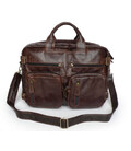 Чоловіча сумка рюкзак трансформер шкіряна, модель 7026R картинка, зображення, фото