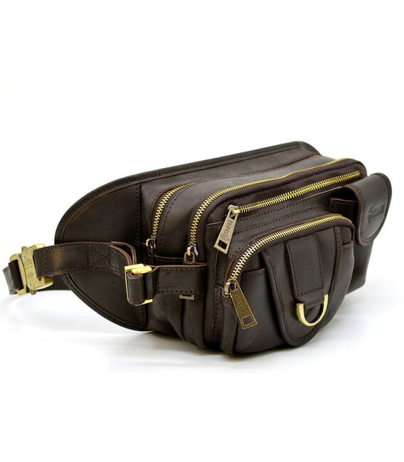 Шкіряне чоловіче напоясний сумка RC-1560-4lx бренд TARWA фото, картинка, изображение
