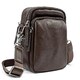Месенджер маленький шкіряний чорний TIDING BAG 333-1C картинка, зображення, фото