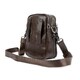 Мессенджер маленький кожаный черный TIDING BAG 333-1C фото