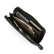 Клатч шкіряний чорний Tiding Bag M39-4007A фото