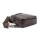 Сумка-слинг мужская кожаная TDING BAG 8010C фото