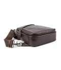 Сумка-слинг мужская кожаная TDING BAG 8010C фото, картинка, изображение
