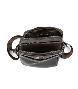 Кожаный мужской коричневый слинг через плечо флотар Tavinchi TV-SM8-830C-FL