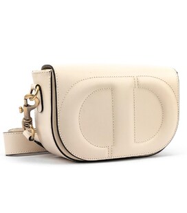 Компактна жіноча шкіряна сумочка каркасна з клапаном Firenze Italy F-IT-9879B картинка, зображення, фото