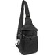 Маленькая сумочка-слинг мужская кожаная TDING BAG 2072A фото