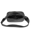 Кожаная мужская плетеная сумка черного цвета TIDING BAG 883621-2A фото, картинка, изображение