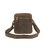 Небольшой кожаный мессенджер коричневого цвета Tiding Bag M39-681DB фото, картинка, изображение