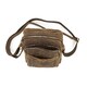 Небольшой кожаный мессенджер коричневого цвета Tiding Bag M39-681DB фото