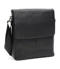 Мужская кожаная сумка Keizer K198089-black фото, картинка, изображение