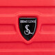 Валіза Semi Line 20" (S) Red (T5871-2) - картинка, зображення, фото