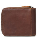 Чоловічий гаманець кардхолдер на блискавці Bull TW033C коричневий картинка, зображення, фото