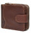 Чоловічий гаманець кардхолдер на блискавці Bull TW033C коричневий картинка, зображення, фото