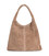 Замшева сумка жіноча шоппер Італія Firenze fz379037 у кольорі тауп фото, картинка, изображение