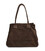 Замшева жіноча сумка тоут Італія Firenze fz376023 у кольорі шоколад фото, картинка, изображение
