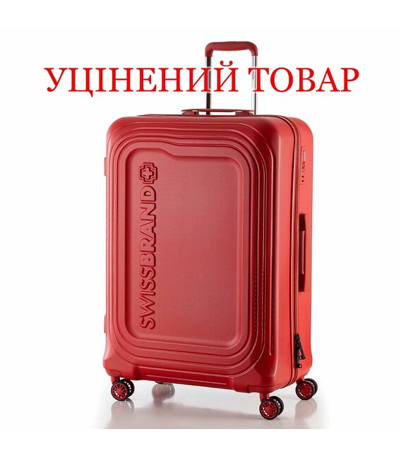 Чемодан Swissbrand London (M) Red (SWB_LHLON201M) Discounted фото