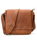 Чоловіча сумка шкіряна через плече RB-0002-3md TARWA коньячна фото, картинка, изображение