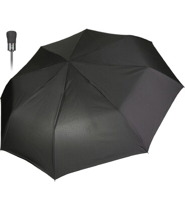 Складной зонт FULTON Open & Close Jumbo G323.7669 Черный фото, картинка, изображение