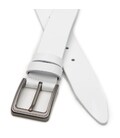 Мужской кожаный ремень V1125GX36-white фото, картинка, изображение