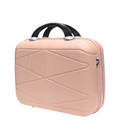 Комплект валіз Madisson Snowball 51304/M+VA колір рожеве золото - картинка, зображення, фото валізи