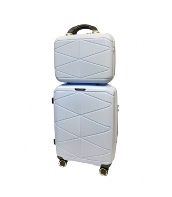 Ручная кладь с кейсом Madisson Snowball 51304/S+VA голубая фото, картинка, изображение