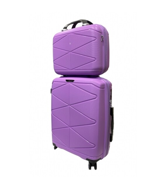 Ручная кладь с кейсом Madisson Snowball 51304/S+VA фиолетовая фото, картинка, изображение