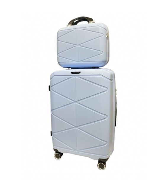 Комплект валіз Madisson Snowball 51304/L+VA блакитний - картинка, зображення, фото валізи