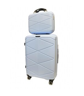 Комплект валіз Madisson Snowball 51304/L+VA блакитний - картинка, зображення, фото валізи