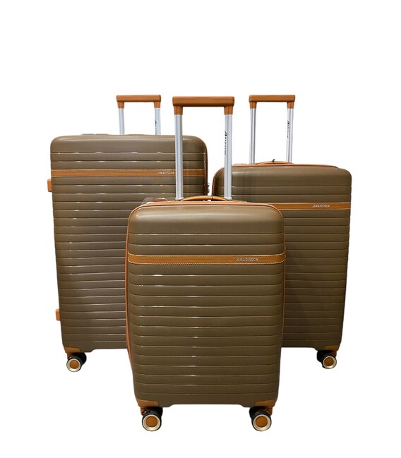 Комплект валіз Madisson 63703 коричневий - картинка, зображення, фото валізи