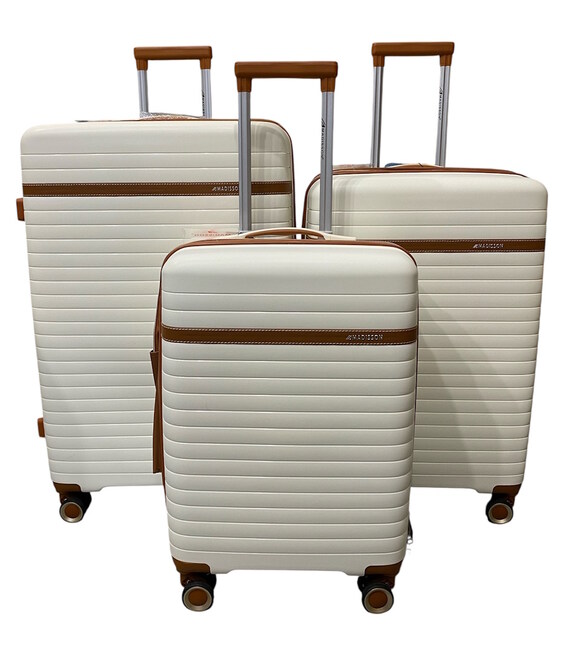 Комплект валіз Madisson 63703 молочний - картинка, зображення, фото валізи