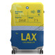 Чохол для валізи Airtex середня M Los Angeles LAX - картинка, зображення, фото
