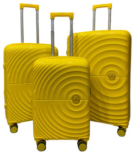 Набір Валіз 3 в 1 Madisson 42203 жовтий - картинка, зображення, фото валізи