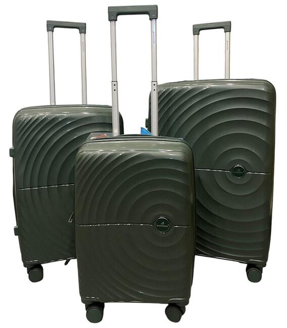 Комплект Чемоданов 3 в 1 Madisson 42203 3 в 1 зеленый фото, картинка, изображение