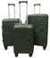 Комплект Чемоданов 3 в 1 Madisson 42203 3 в 1 зеленый фото, картинка, изображение