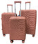 Комплект Чемоданов 3 в 1 Madisson 42203 3 в 1 розовое золото фото, картинка, изображение