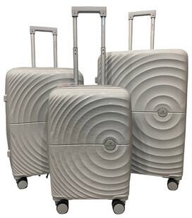 Набір Валіз 3 в 1 Madisson 42203 срібний - картинка, зображення, фото валізи