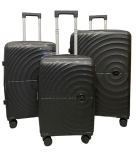 Набір Валіз 3 в 1 Madisson 42203 чорний - картинка, зображення, фото валізи