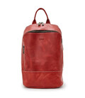 Жіночий червоний шкіряний рюкзак TARWA RR-2008-3md середнього розміру - картинка, зображення, фото