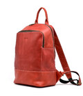 Жіночий червоний шкіряний рюкзак TARWA RR-2008-3md середнього розміру - картинка, зображення, фото