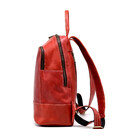 Жіночий червоний шкіряний рюкзак TARWA RR-2008-3md середнього розміру - картинка, зображення, фото