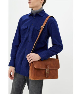 Сумка-месенджер зі шкіри крейзі хорс, наплічна сумка TARWA, RB-7084-3md - картинка, зображення, фото