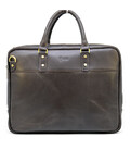 Чоловіча шкіряна сумка-портфель тонка, коричнева TARWA TC-4766-4lx фото, картинка, изображение